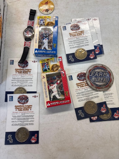 Michael Jordan watch American League coins