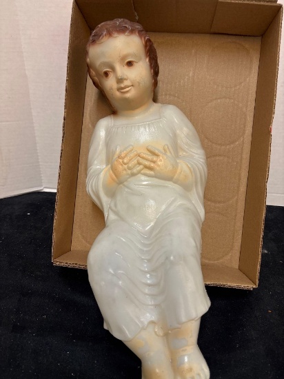 Baby Jesus for nativity set blow mold
