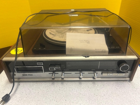 GRAN PRIX solid state eight track AM/FM Multiplex stereo