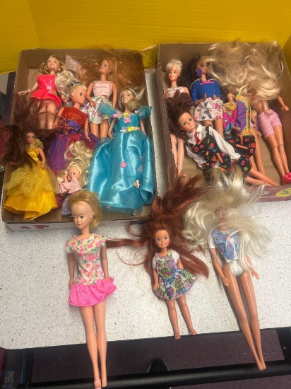 Barbie and other dolls