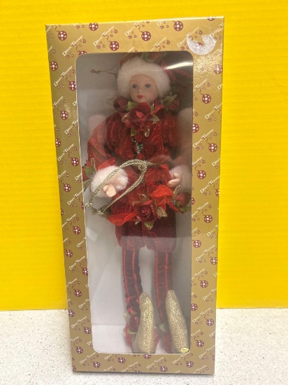 Dillards Christmas pixie new in box