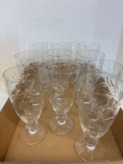 10 Glastonbury Lotus iced tea stems