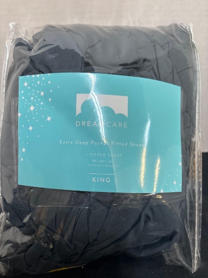 New DreamCare Extra deep pocket fitted king size sheet