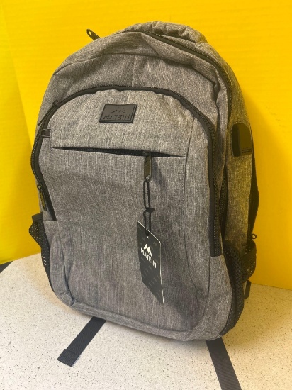 New matein books bag with port