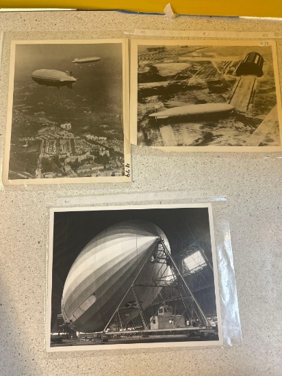 3 Akron and Macon airship pictures