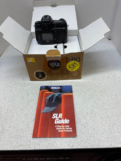 Nikon digital SLR D 80 camera