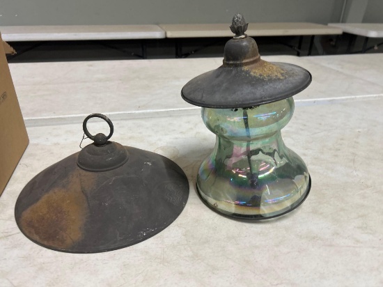 vintage birdfeeder
