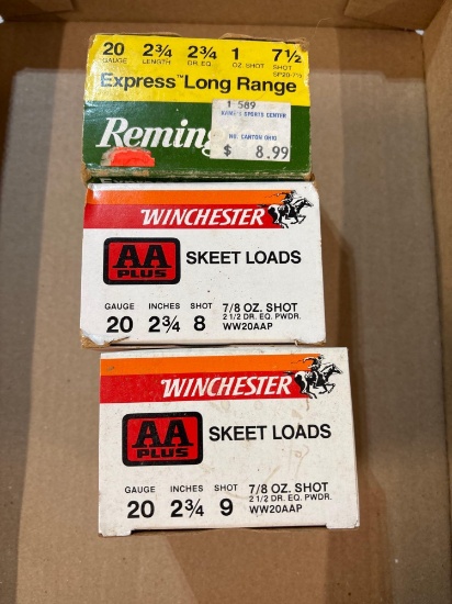 Winchester skeet loads Remington long range