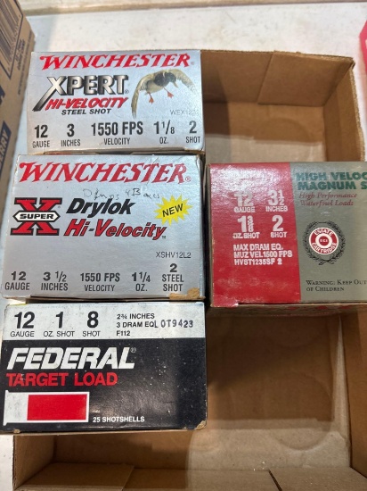 Winchester Federal and state cartridge bullets