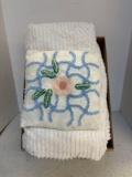 Large Chenille bedspread and pillow