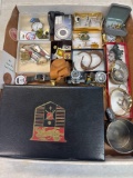 Mens jewelry pocket knives, etc.