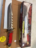 Undertaker warrior, gold, edition knife