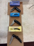 3 new pocket knives