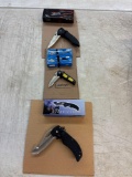 3 new pocket knives