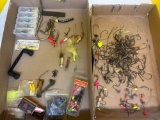 hooks, fishing lures and miscellaneous