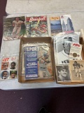 Vintage baseball magazines, and other sports ephemeral