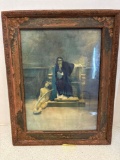 William Ladd Taylor print, king David and boy
