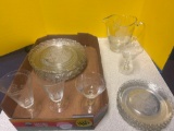 18 pieces Fostoria Camellia Crystal