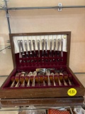 96 piece set international danish princess silverplate flatware