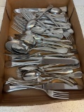 Stainless flatware, international Gingko