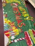 New Merry Christmas banner approximately 6 x 13