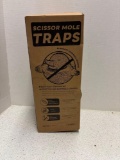 Scissor mole traps