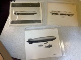 3 Akron airship drawing pictures