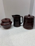 Marcrest bean pot, pitcher, cookie jar