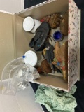 candles, collectible figures, glass, etc.