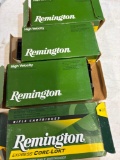 Clay target thrower empty Remington cartridges