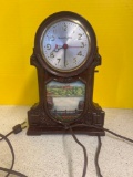 Master crafters motion light clock with waterfall light works