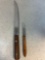 2 Warther knives