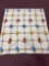 Vintage flowers and fruit tablecloth