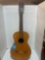 vintage tempo acoustic guitar