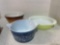 vintage Pyrex dishes