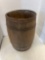 Old wooden barrel