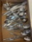 various stainless flatware