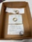 18 karat gold filled and gold electroplated Rings, see pictures and descriptions
