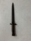 Antique fighting bayonet