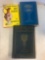 3 books on glass