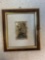 sterling silver plaque in frame, Italian