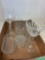 Crystal stemware, etc.