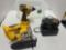 Dewalt electric jigsaw and impact driver with battery and battery charger