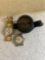 AQUASTAR divers wrist compass and two wrist watches