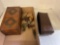 vintage tools and tramp art box
