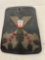 vintage patriotic flying bicycle mudflap