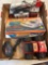 Thunder wagon toy truck, radio shack racer, Morton Grove fire truck, RC cars