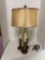 Stiffel desk lamp, original shade