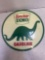 Sinclair Dino gasoline dinosaur metal sign