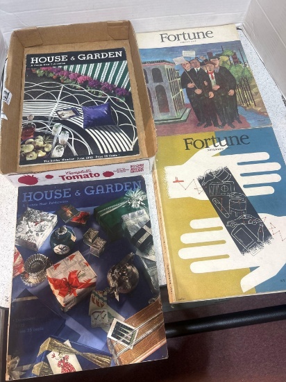 Fortune and house and garden magazine books